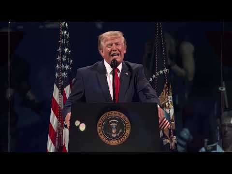 Trump lauds the US in July 4 speech after storm delay