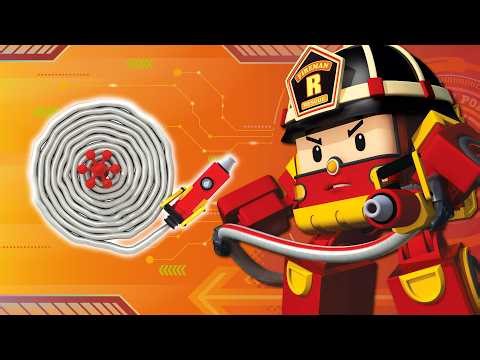What Rescue Tool does ROY Use?│Rescue Tool Series│EP02 Hose│Fire Truck│Robocar POLI TV