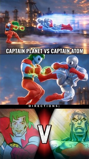 Captain Planet Vs Captain Atom WHO WINS?