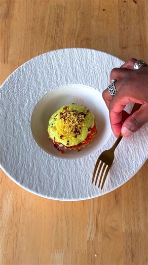 She wanted a really simple avocado on toast with chilli flakes and an egg. I said ok bet, one sec