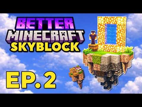 Surviving the AETHER in Better Minecraft Skyblock