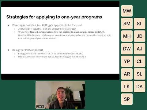 Why 1Y: Insights from a Kellogg One Year MBA Grad