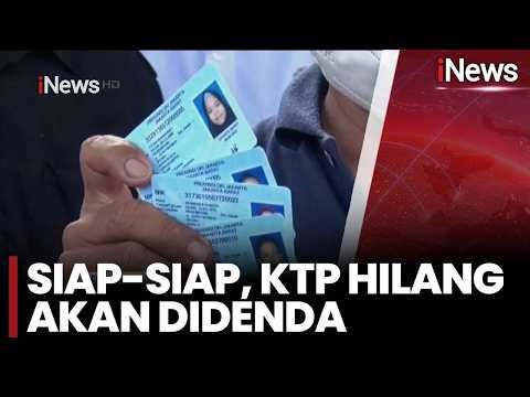 Siap-Siap, KTP Hilang Akan Didenda| iNews Terkini (23/4)