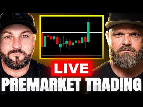 LIVE TRADING : Hunting The US Market Open! (Bitcoin, NASDAQ, Gold, Oil) #9