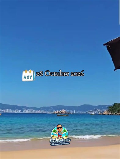 Acapulco Hoy Octubre 28 2026..🌴🩳😎 Isla Roqueta Acapulco @Mc. Serío catalán.