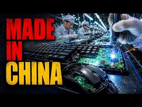 How China Produces 200,000 Mice Per Day (Full Factory Tour)