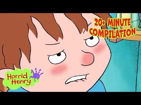 Henry’s BIGGEST Invention Fail EVER! | Horrid Henry | Season 2 - Clip Compilation | 20+ MINS