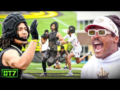 7on7 Rematch Of The Year!! Cam Newton vs RG3 Had An INSANE Finish 🤯