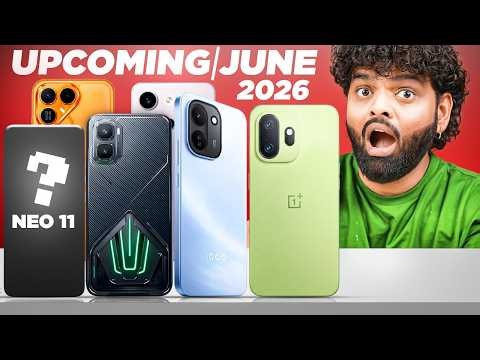 Best Upcoming Phones June 2026 — iQOO Neo 11, OnePlus 15s, Vivo T5 Ultra