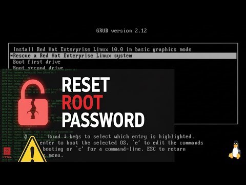 Reset Root Password in RHEL & Linux | Rescue & Recover Forgotten Root Password