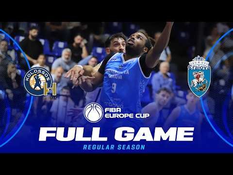 Kolossos H Hotels BC v SCM Universitatea Craiova | Full Basketball Game | FIBA Europe Cup 2026-27