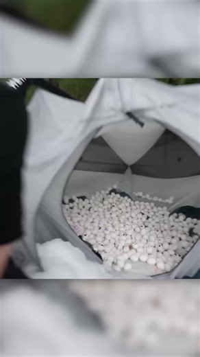 ⛺ World's STRONGEST Tent VS RANDOM OBJECTS ⛺ #unspeakable #clips #fyp #edit #foryou