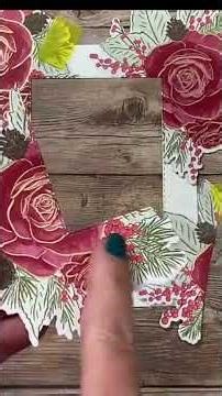 Floating Frame Card Trick ✂️ Use Your Scrap Dies Too