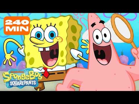 4 HOURS of SpongeBob in Bikini Bottom 🧽 | SpongeBob