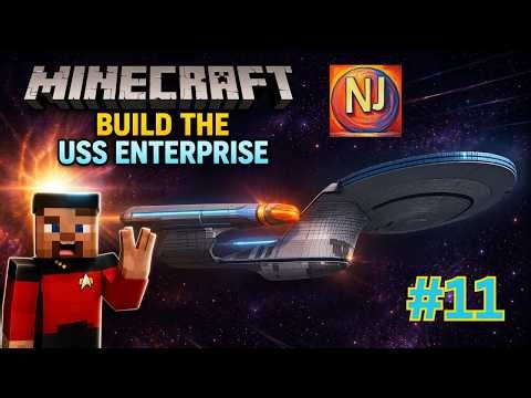 Minecraft Tutorial: USS Enterprise-D (Star Trek TNG) | Part 11 - DECK 33 🖖⛏️