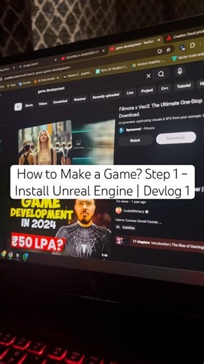 How to Make a Game? Step 1 – Install Unreal Engine | Devlog 1 #Devlog #LearnUnreal #UnrealEngine5