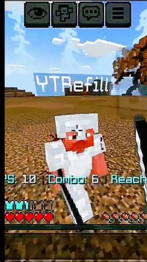 2 hearts only java pvp || #shorts #gaming #shortsvideo #fleetgamer