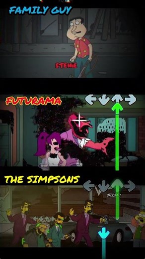 FNFThe Simpsons fighting CORRUPTION in All Phases // NEW UPDATE #fnf #new #fnfmod #familyguy