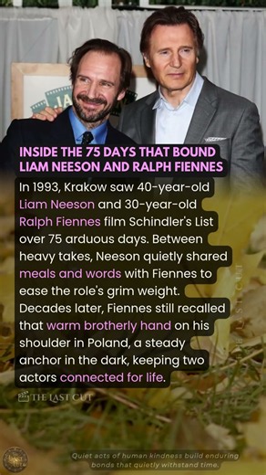 Inside The 75 Days That Bound Liam Neeson And Ralph Fiennes