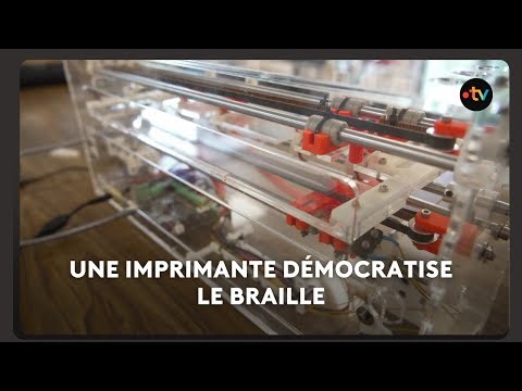 Journée mondiale du braille : une imprimante démocratise cette écriture imaginée il y a 200 ans