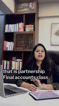 Partnership final accounts class 12 Accounts gseb ch 2 part 1