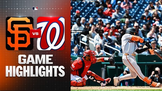 Giants vs. Nationals Game Highlights (4/19/26) | MLB Highlights