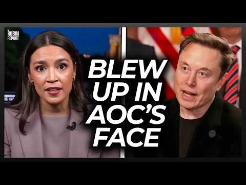 AOC Humiliated as Elon Musk Responds to Her Insult