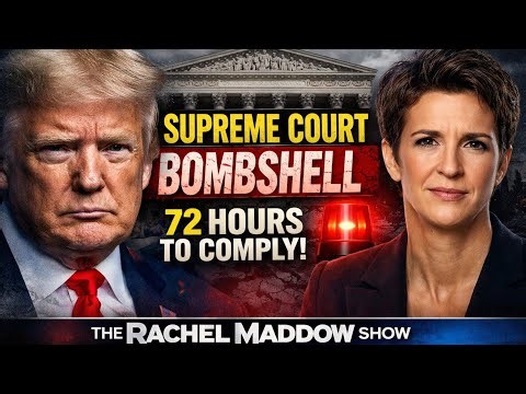 1 MINT AGO“Supreme Court Shocker: Trump Faces 72-Hour Deadline in Secret Investigation | Maddow Show