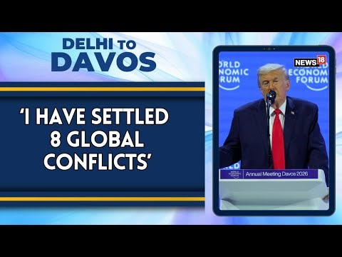 At Davos, Trump Says He Resolved 8 International Conflicts, Highlights India-Pakistan | News18