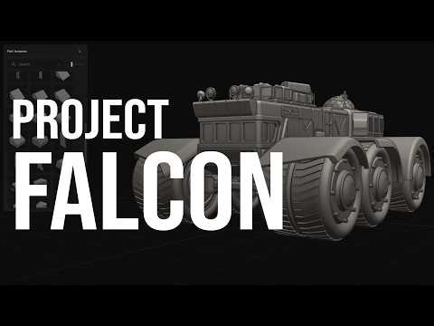 Project Falcon - New & Free 3D Kitbash Playground For All!