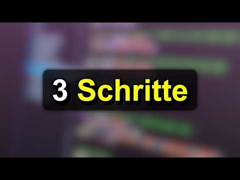 Die 3 Schritte zum Programmieren Lernen