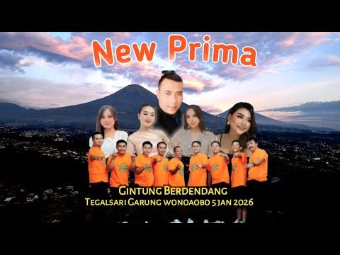 LIVE GINTUNG BERDENDANG BERSAMA "NEW PRIMA" GARUNG WONOSOBO, 5 JANUARI 2026