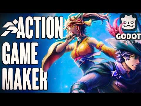 Action Game Maker Is... GOOD NOW?!?! Godot-Powered Game Engine Gets a MASSIVE Upgrade