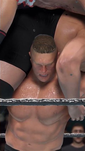 😱 DOUBLE F-5 ON THUMBTACKS! 💀 Brock Lesnar DESTROYS Kurt Angle & Big Show… BUT BIG SHOW KICKS OUT! 🔥
