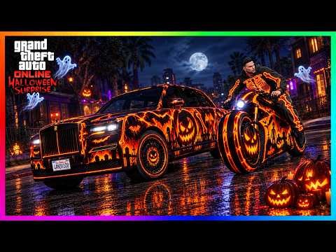 NEW Halloween Events, FREE CARS, Skeleton Outfits, UFO, Vehicles, Money, GTA 5 Online Update 2026
