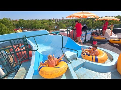 Wild River Water Slide at HungaroSPA 🇭🇺