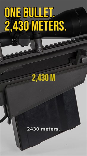 How Does a Bullet Still Hit a Target 2,430 Metres Away?