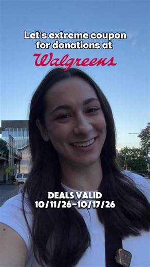 Double couponing week 🥳 got some greats deals at Walgreens this week to donate, stay tuned for the details on how I did this! #makingadifference #couponingfordonations #extremecouponing #walgreenscouponing #walgreensdealsthisweek