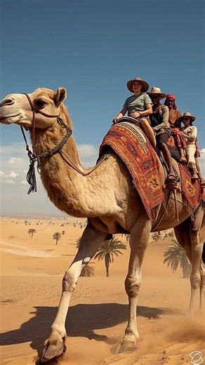 How Can Camels Survive Without Water for 100 Days? #shortsfeed