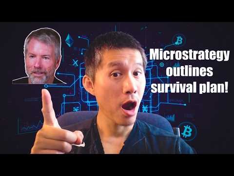 Microstrategy outlines its survival Plan. Looks for an upcoming dump!