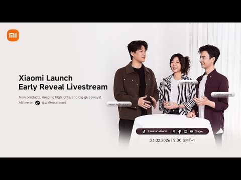 Xiaomi Launch February 2026 Early Reveal Livestream
