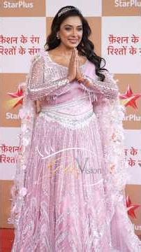 Anupama Star Rupali Ganguly Serves Fairytale Fashion In Stunning Pink Ensemble At Star Plus Event
