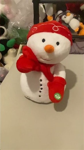 Sainsbury Snowman Sings Frosty The Snowman Animated