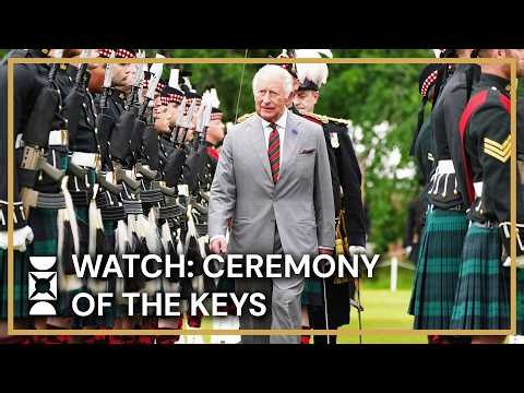 WATCH: King Charles Inspects Scotland’s Guard of Honour