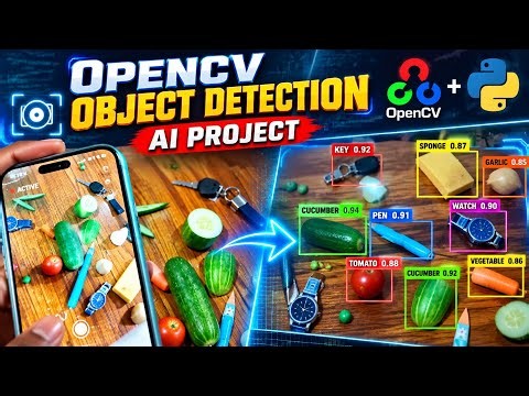 OpenCV Object Detection Using Python AI Computer Vision Project