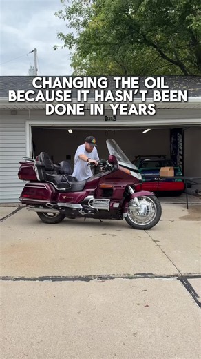 Honda Gold Wing GL1500 Oil Change: Reviving a Neglected $900 Bike