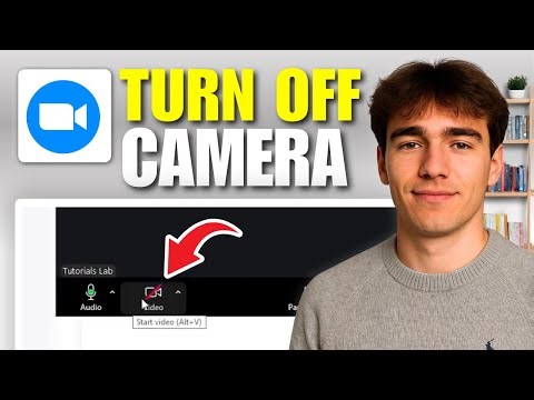 How To Turn Off On-Camera And Audio During A Meeting In The Zoom App (Tutorial 2026)