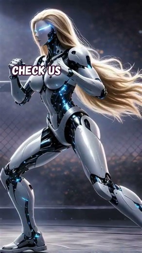 Underdog Robot DESTROYS Champion 🤖💀🔥#cagefight #mma #shorts #ai