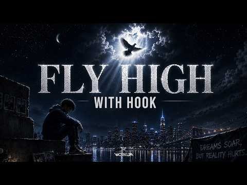 "Fly High" (with hook) | Rap Instrumental | Sad Type Beat