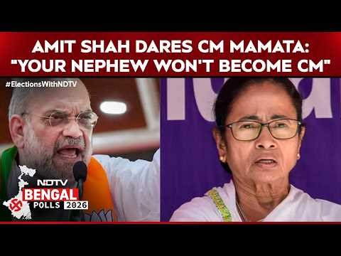 Amit Shah On Bengal Election: “Bengal Has Chosen Change,” Targets CM Mamata’s “Corruption Raj"